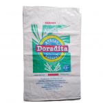6 Colors Printing PP Woven Polypropylene Feed Bags Packing For fertilizer for sale
