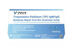 China Treponema Pallidum (TP) IgM/IgG Antibody Rapid Test Kit Colloidal Gold supplier