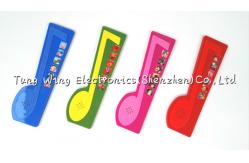 China Customized Note shaped Button Sound Book Module for Children Learning supplier