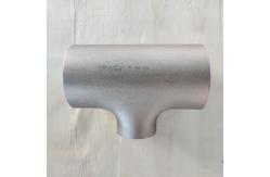 China Butt Welding Fitting A269 WP321 Reducing Tee 4X2 Stainless Steel ASME B16.9 supplier