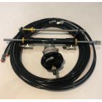 8m Hydraulic Pipe Light Weight Outboard Steering System , 7 Pistions Outboard Boat Motor Steering System for sale