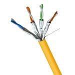 1000FT 23AWG FFTP CAT6A Cable LSZH CPR Dca-S2 D2 A1 500MHz 10Gbps Ethernet Cable for sale