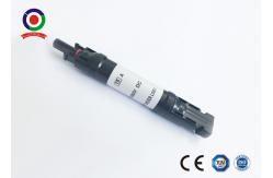 China Waterproof IP67 15A Solar Panel Cable Connectors supplier