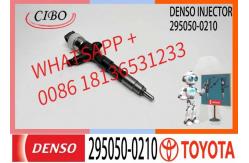 China Fuel Injector 295050-0210 23670-30410 for Toyota IMV2KD-FTV Engine supplier