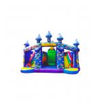 Commercial Jump House Castle With Two Lanes Slide playground for sale