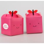 Cake Gift Food Packaging Boxes Recycled Food Cupcake Folding Box With Handle for sale