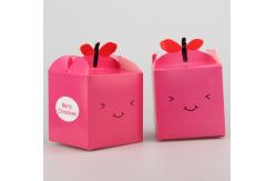 China Cake Gift Food Packaging Boxes Recycled Food Cupcake Folding Box With Handle supplier