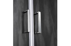 China Stylish Shower Door With Chromed Profile For Modern Bathrooms supplier