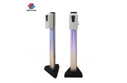 China Silver Indoor CE Certification 35mm Digital Signage Stand , Kiosk Base supplier