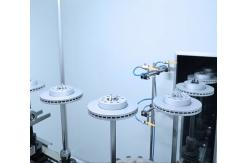 China Electric Control Dip Coating System Automobile Brake Disc Induction Heating Spray Line supplier