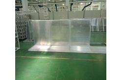 China Concert Mojo Event Folding Aluminum Crowd Control Barrier 2mm Mesh supplier