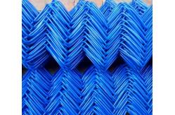 China PVC Coated Chain Link Fence Panels In Black For Trellis Gates supplier