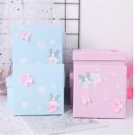 Square Paper Lid And Base CMYK Printing Gift Box Packaging for sale
