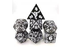 China Devil's Eye role-playing metal multifaceted dice set TRPG COC DND supplier
