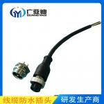 Custom IP67 M12 8 Pin Female To RJ45 Shielded Connector Cable