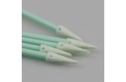 China TX750 Cleanroom Lint Free Foam Pointed Tip Sponge Swab Sharp Head Foam Swab supplier