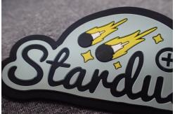 China Eco - Friendly Stick On Handmade Rubber Logo Patches supplier