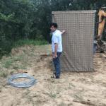 ISO Approval Professional Defensive Hesco Barrier Filled Sand For Military for sale