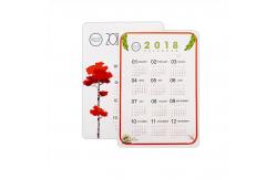 China Writable Fridge Magnetic Calendar Souvenir Flexible With Concise Design supplier