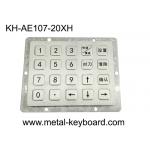 20 Keys 4x5 Layout Matrix SS Keypad 107x86mm For Gas Station for sale