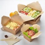 OEM Disposable Box Packaging For Food Custom Print Box Biodegradable for sale