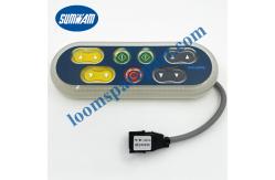 China Weaving Picanol Loom Spare Parts Push Button Control Box With Led supplier