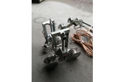 China Aluminum Wheel Grounding Block Grounding Devices For Rope And Conductors supplier