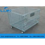 Workshop Metal Shelf Wire Mesh Storage Cages  Easy To Inventory for sale