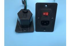 China Appliance C14 Inlet,Universal AC Outlet With Plug IEC C7 Cable Connector supplier