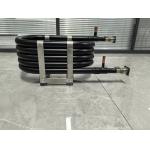 China Stainless Steel Inner Tube Coaxial Heat Exchanger with 6 to 36KW Heating Capacity and Spiral Twisting Tube Construction for sale