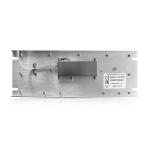 Industrial Kiosk Mini Stainless Steel Metal Keyboard With USB And Rear Panel Mounting