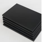 High Density 10mm Black PVC Foam Board Sheet Lightweight for sale