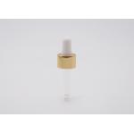 Gold Aluminum Pipette Essential Oil Dropper 18/410 for sale