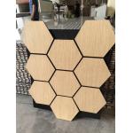 OEM ODM Wood Veneer Acoustic Panels 10mm Thickness for sale