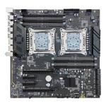 Intel X99 Computer Motherboard AI computing DUAL Cpu Xeon E5 Quad Channel DDR4 SATA3.0 NVME M.2 Motherboard for sale