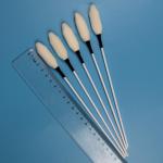 21cm Disposable Long Handle Trocar Cleaning Foam Swab Medical Sponge Stick for sale
