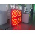 Digital Radar IP65 VMS Speed Limit Outdoor Traffic Safety Board for sale