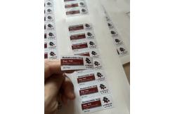 China Wolverine 2ml Glass And Plastic Bottle Labels supplier