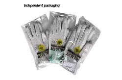 China Dust Free PU Coated ESD Palm Fit Anti Static Gloves supplier