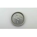 Aluminum Easy Open Lid End With Silk Printing For Composite Paper Can for sale