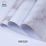 Anti-Scratch/Waterproof/Blister-Proof Marble Adhesive Contact Paper for Reception Desk PVC Adhesive Thickness 0.12MM-0.16MM for sale