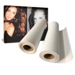 Eco Solvent Framed Digital Glossy Blank Inkjet Cotton Canvas Roll 360gsm for sale