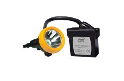China 15000Lux Coal Miner LED Mining Cap Lamp With Low Power Indication supplier
