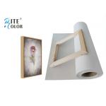Exhibition 280Gsm Polyester Printing Canvas Rolls Matte Inkjet Fabric Paper