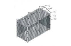 China Galvanized Outdoor Heavy Duty Dog Kennel Large Removable Tray supplier