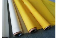 China 120 Mesh White Silk 100% Polyester Material Screen Printing Mesh FDA / SGS Approved supplier