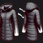 Experience Comfort and Protection with Our Self-heating Lining Woman Winter Coat Weather Resistant for sale