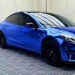 Super Chrome Nile Blue TPU Self Healing Car Colored PPF Wrap Paint Protection Film for sale