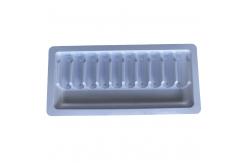 China PET packaging tray customization medicine water injection ampoule tray customization supplier