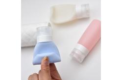 China Travel Silicone Water Bottle Sustainable Custom Camp 60ml Silicone Split Bottles supplier
